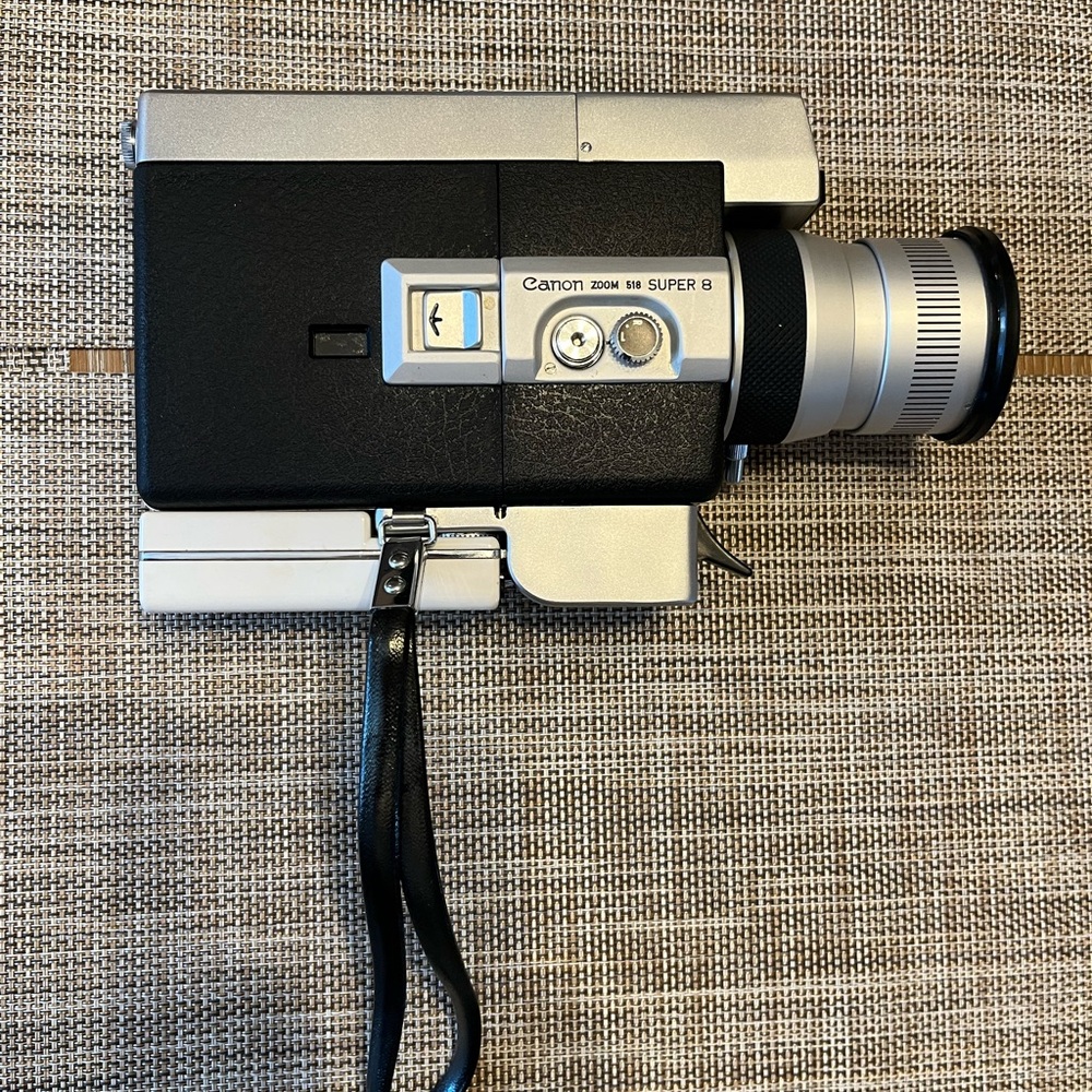 Canon Zoom 8 Super B Black and Silver Camera